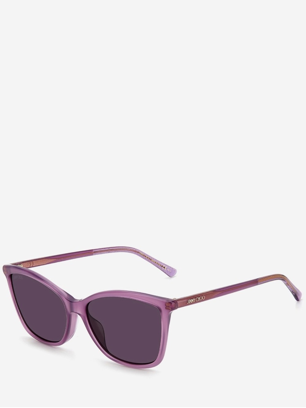 Jimmy Choo Purple Cat-Eye Sunglasses